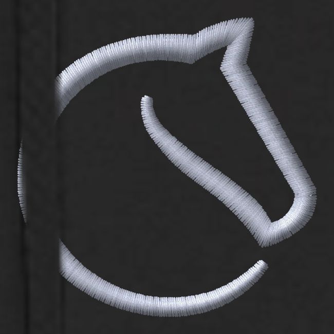 embroidered lichess logo