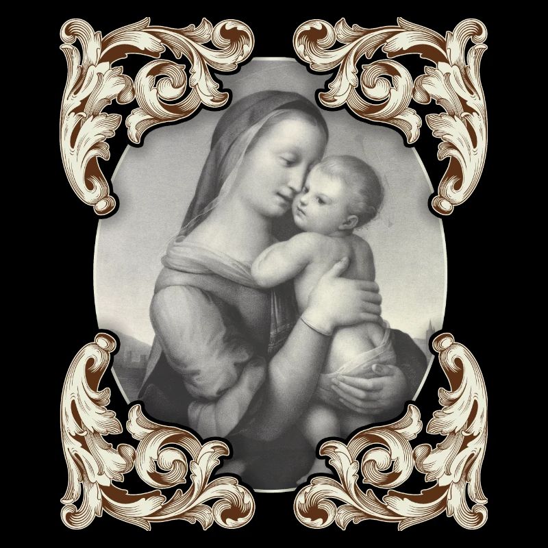 Mère Marie, Mère Marie avec l’Enfant Jésus, Christ