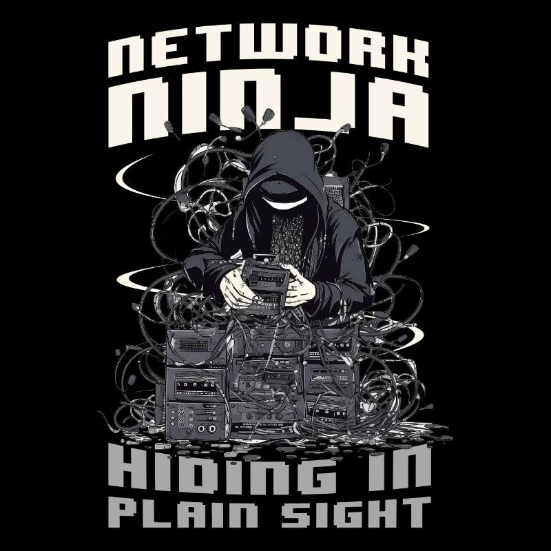 Network Ninja Funny Networking Quote Computer Engi