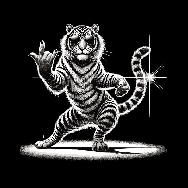 Tigre à bascule – Wild & Cool