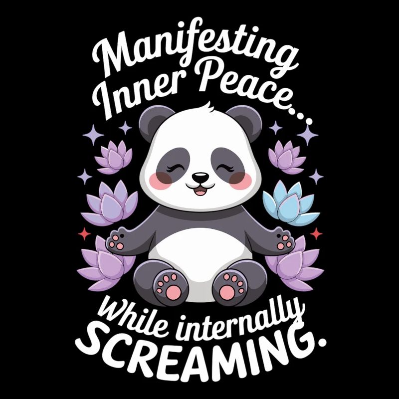 Panda méditer – Zen & Mindfulness