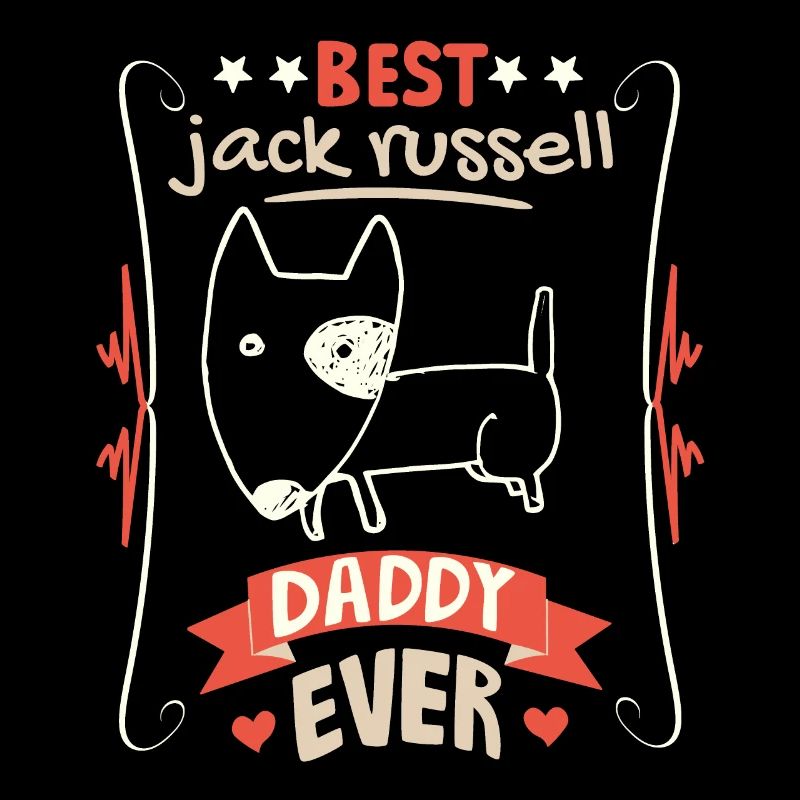 Jack-Russell-Terrier, Spruch, Jack-Russell-Daddy