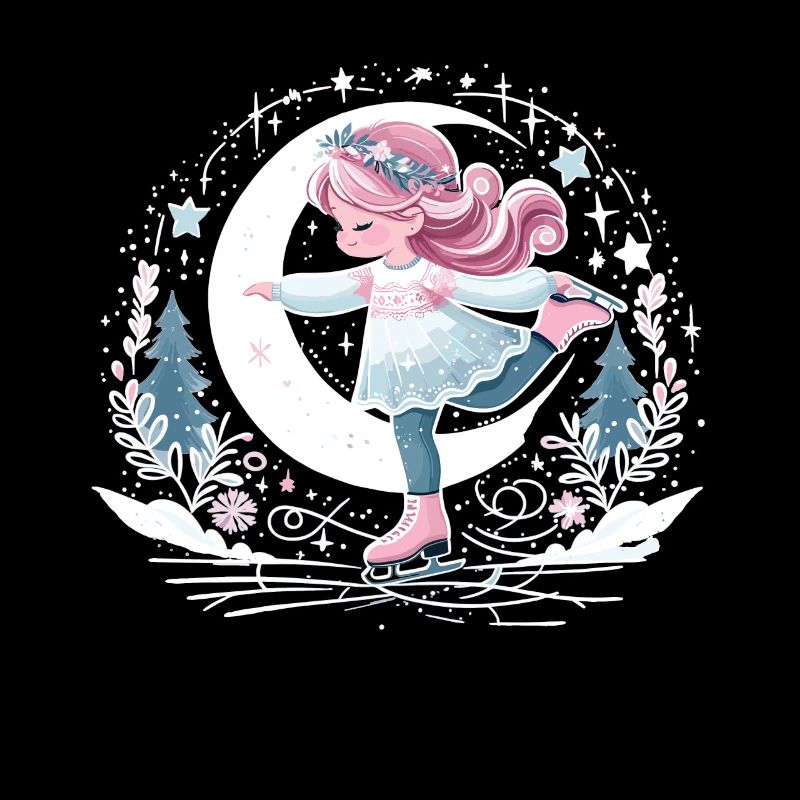 Icy Elegance: Ice Skate Design