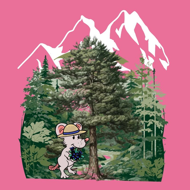 Tyrolean Forest, Mouse, Gentian, Alps, Alm, Nature, Forest