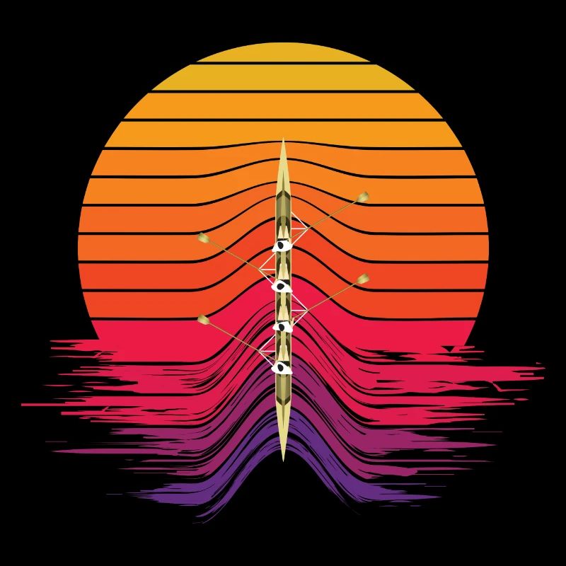Rowing oarsmen