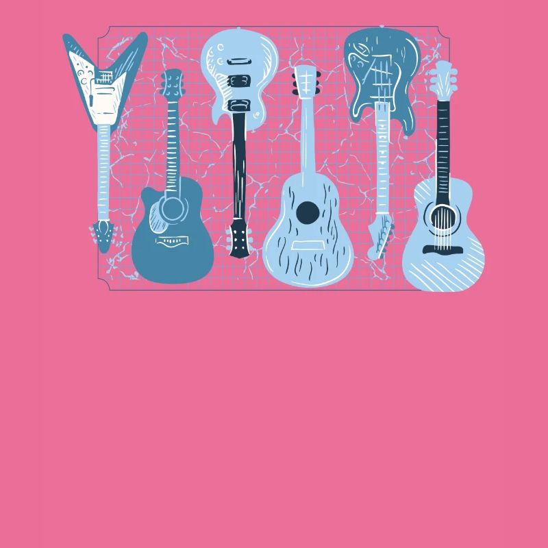 Retro akustische E -Gitarren -String -Instrument Ä