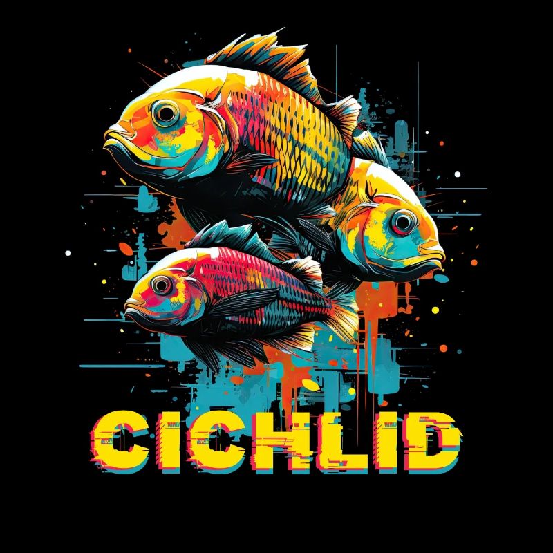 Graffiti Glitch Cichlid Breeder Fishkeeping