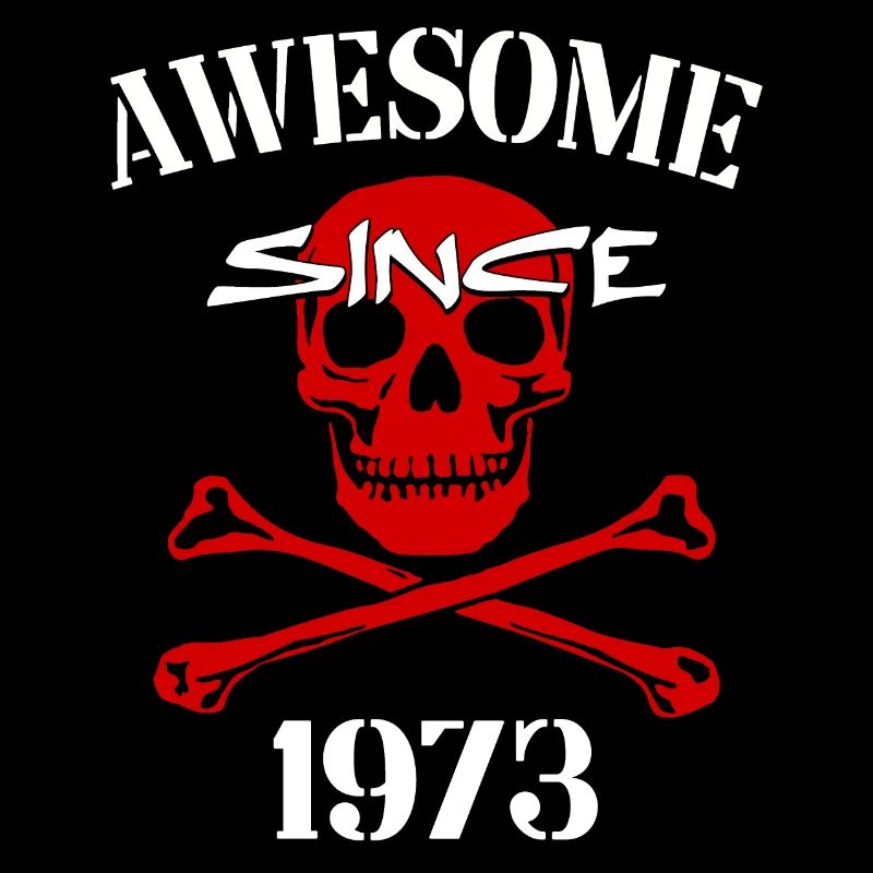 Awesome since 1973 Red Skull
