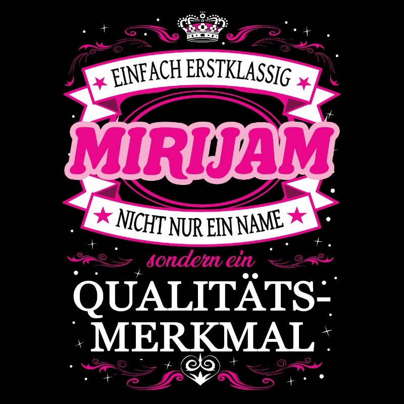 Caractéristique de qualité Mirijam tout simplement de première classe