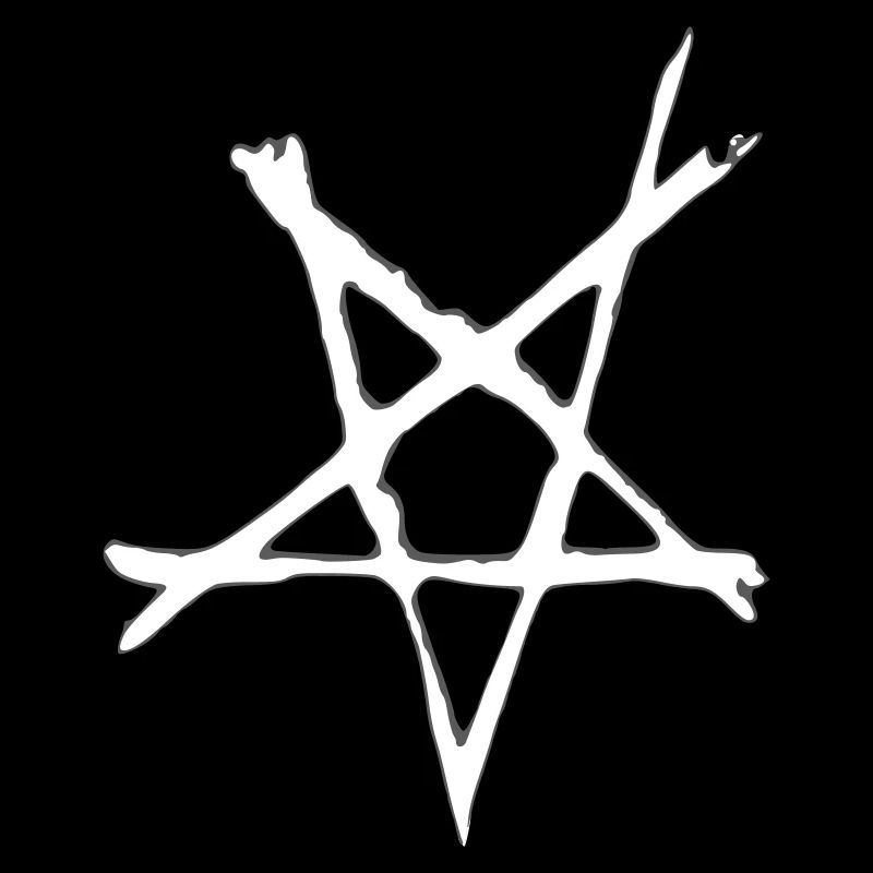 Pentagramme à gratter
