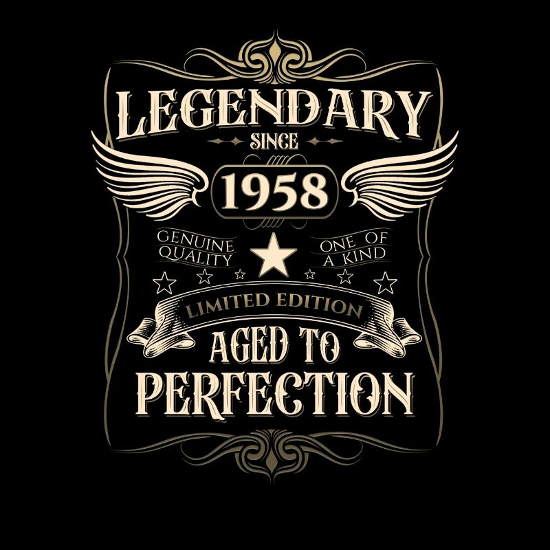 Legendary since 1958 64th birthday gift Awesome