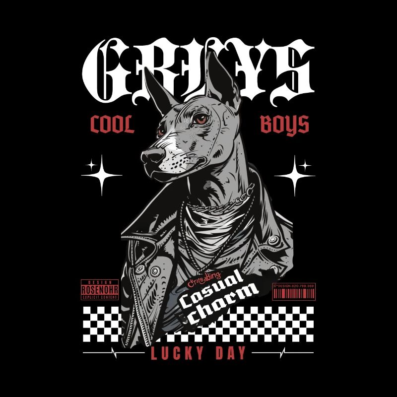 Windhund-Design | Greys Cool Boys