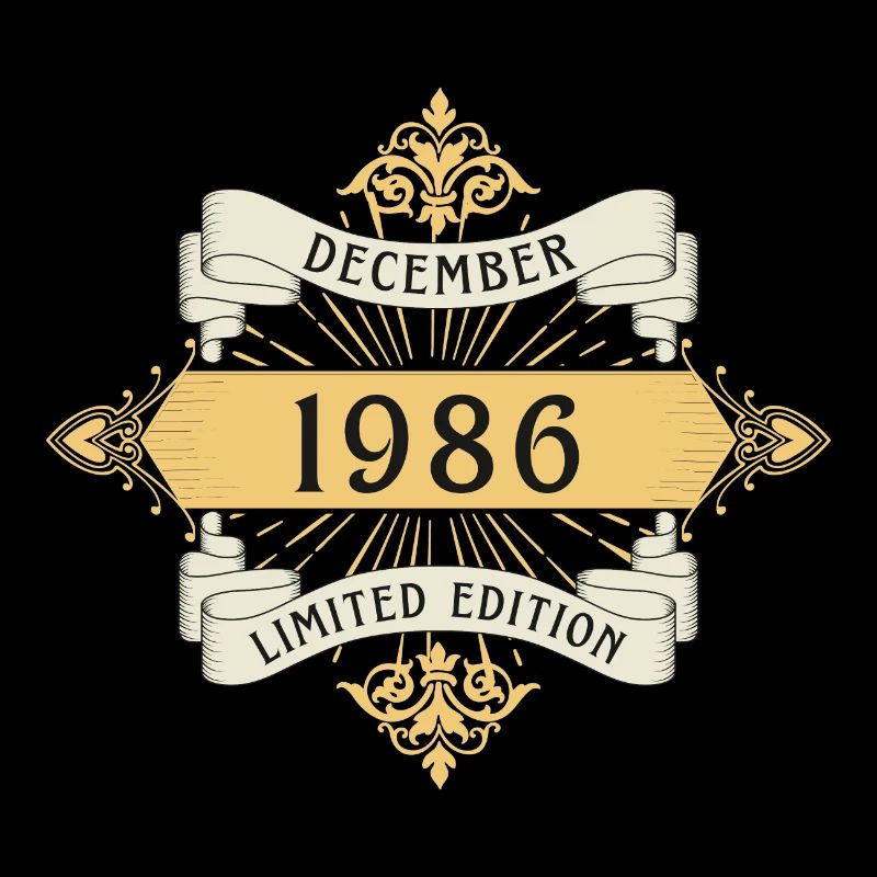 Décembre 1986 Anniversaire Édition Limitée