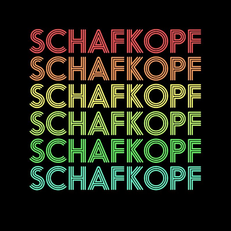 Bierkopf Schafkopf Crew Kartfreunde Retro Geschenk