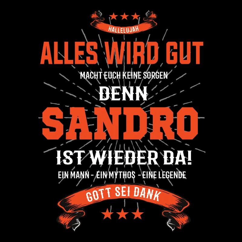 Alles wird gut denn Sandro Ist da Outfit