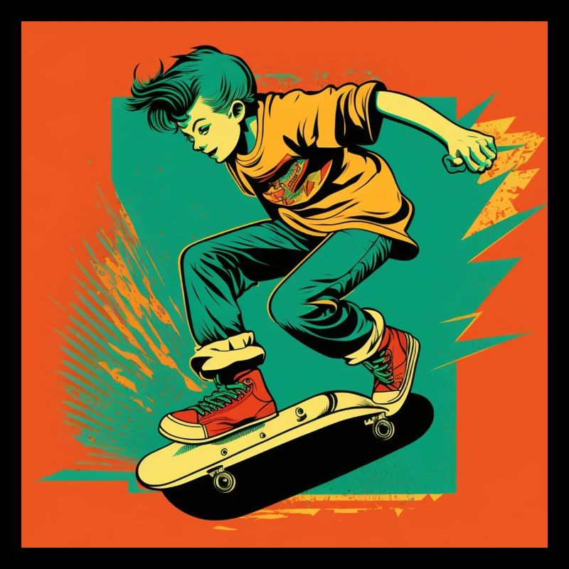 Skater-Junge