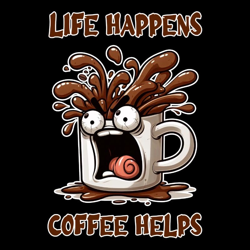 La vie arrive, le café aide