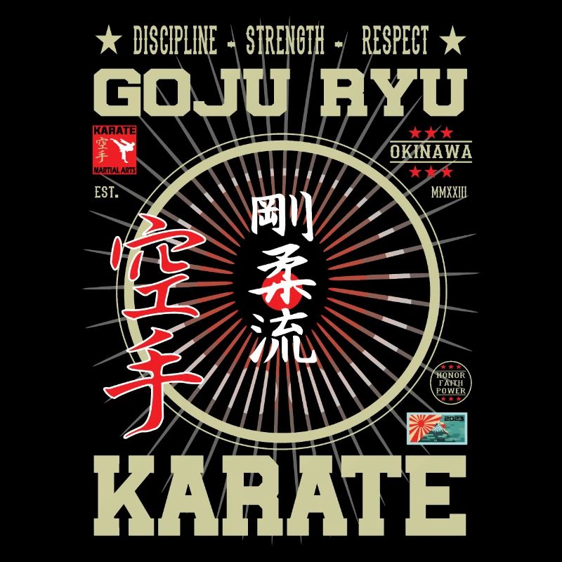 Goju-Ryu Karate Okinawa Design