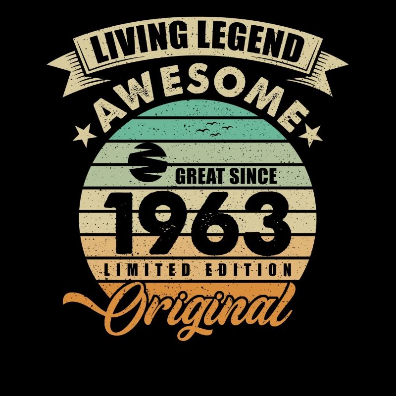 1963 Birthday Retro Orginal