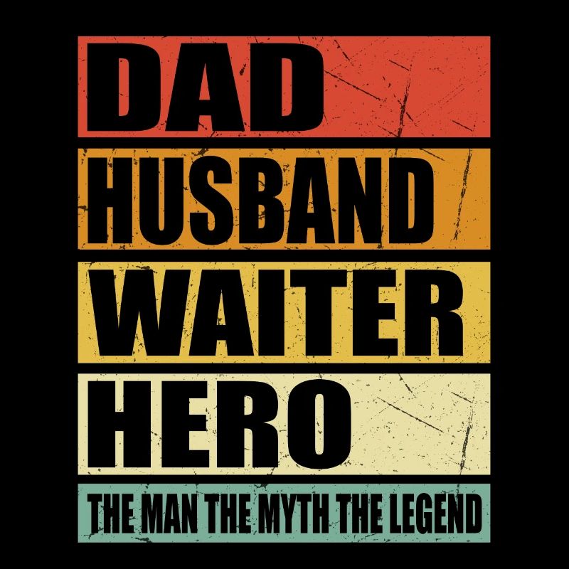 Vater Ehemann Kellner Held