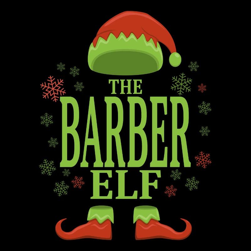 Friseur Weihnachtself