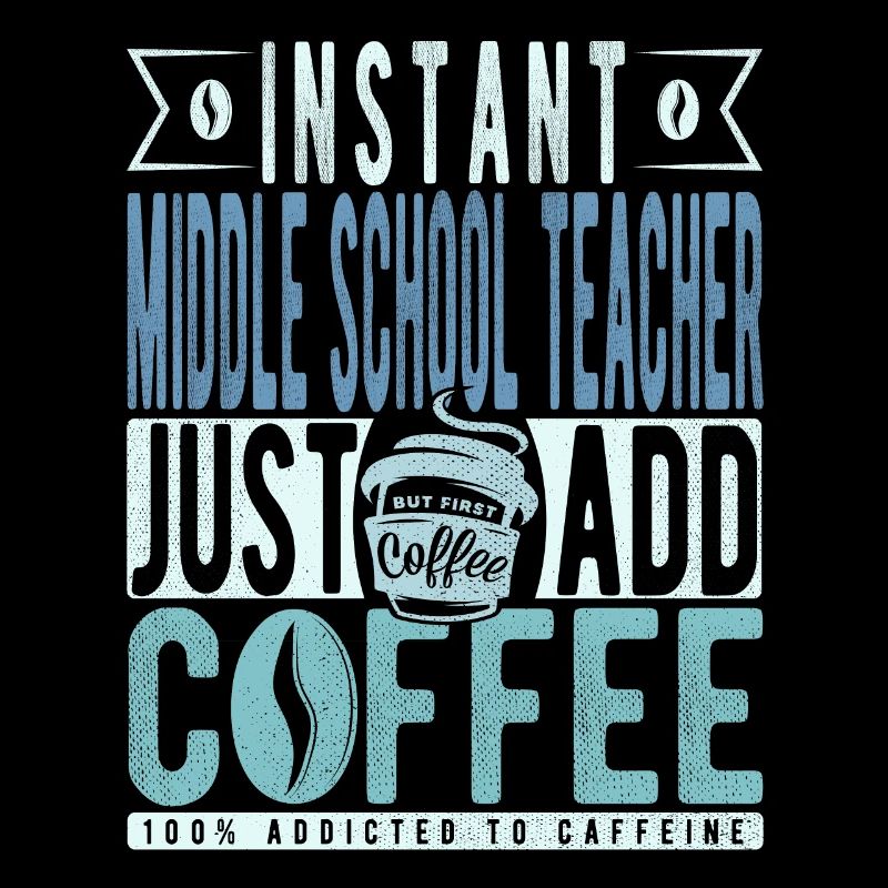 Professeur du café du collège disant