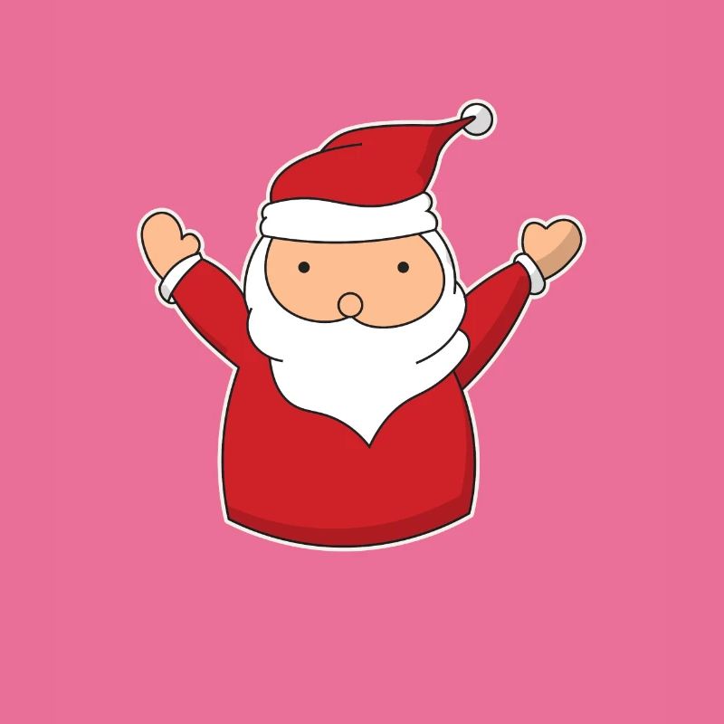 Père Noël Dessiné à la main