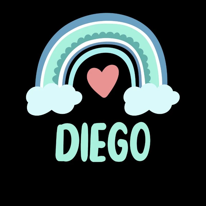 Diego Nom Rainbow Baby
