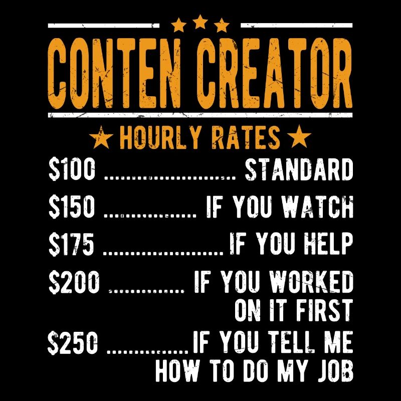Salaire horaire de Contlen Creator