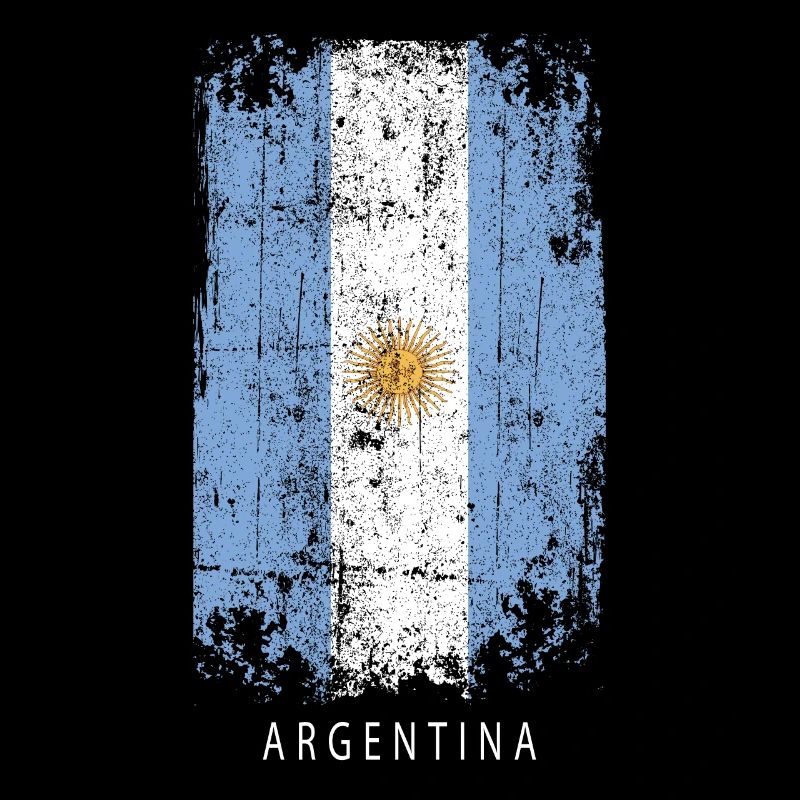 Souvenir avec le drapeau du pays de l’Argentine