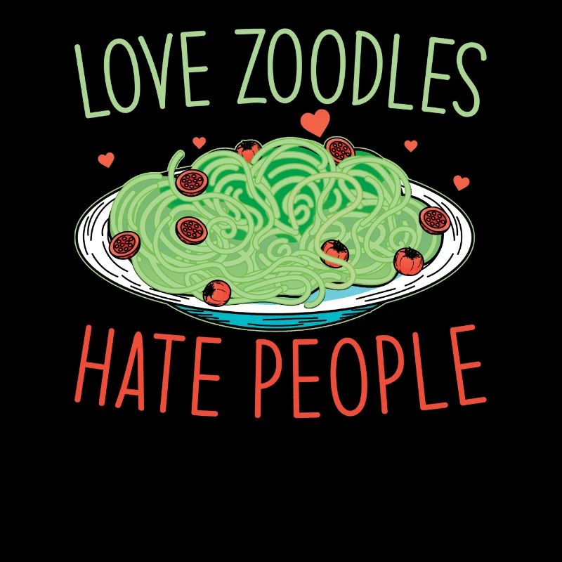 Zoodles Zucchini Pasta Spruch