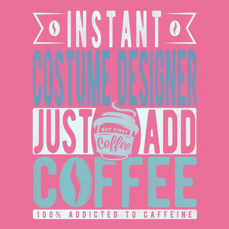 Instant-Kostümbildner fügen einfach Kaffee hinzu