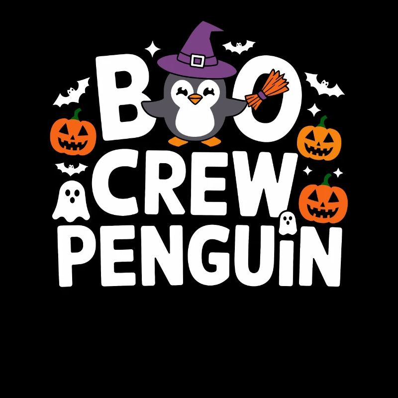 Boo Crew Penguin Halloween