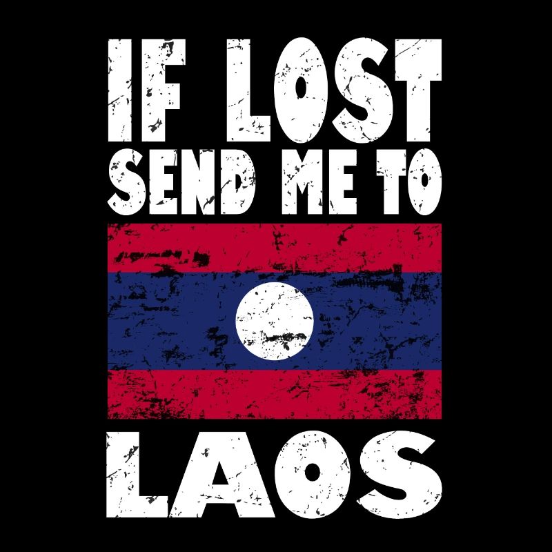 Laos Flag Saying