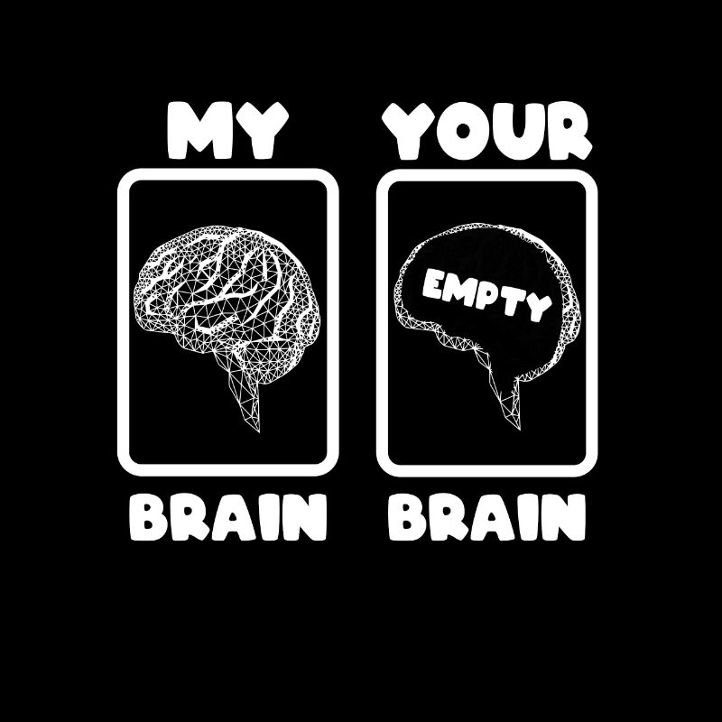 My brain your brain funny