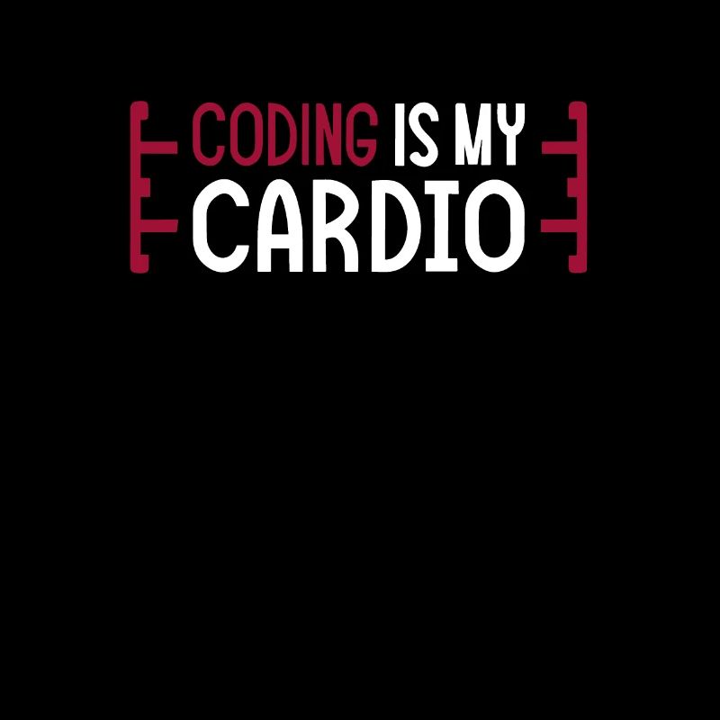 Coding Is My Cardio | Developer Fitness Humor