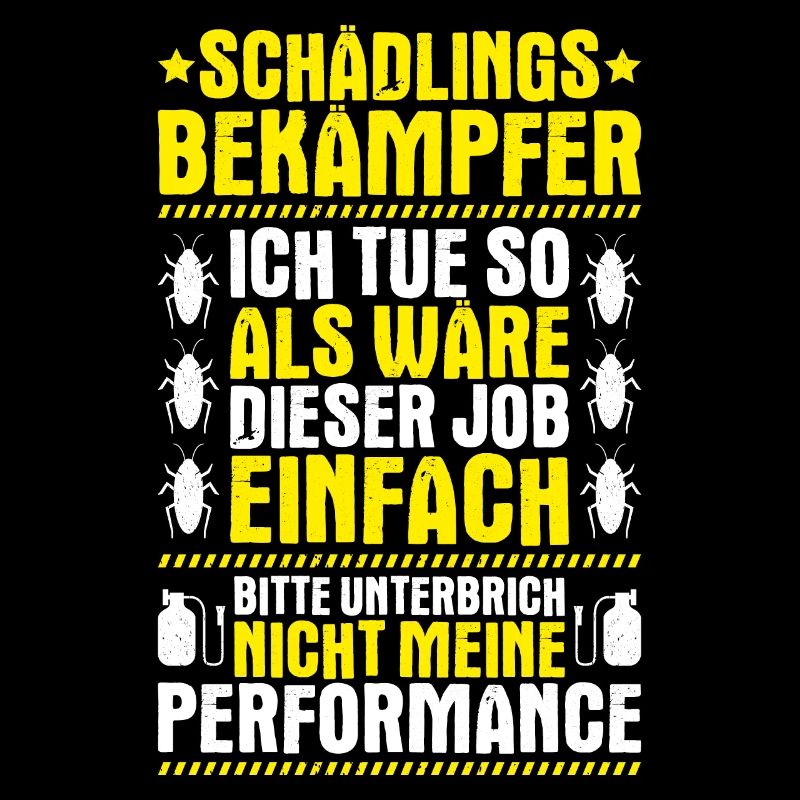 Schädlingsbekämpfer Kammerjäger Exterminator