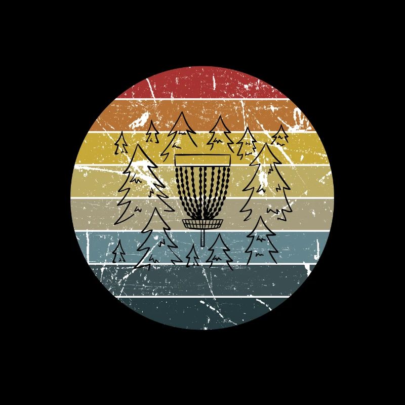 Disc Golf Rétro Vintage