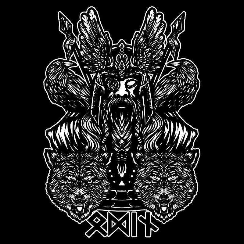 Odin - Wölfe & Raben