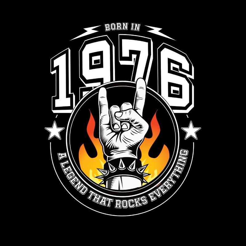 1976 Geburtstag, rockt alles