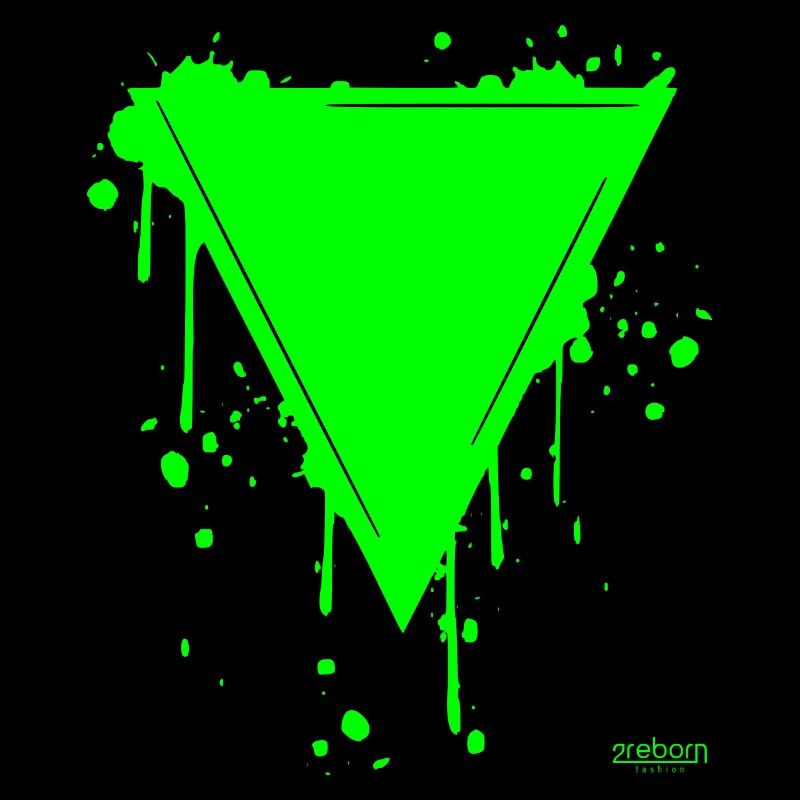 2reborn triangle Triangle Blood Blood couleur vert
