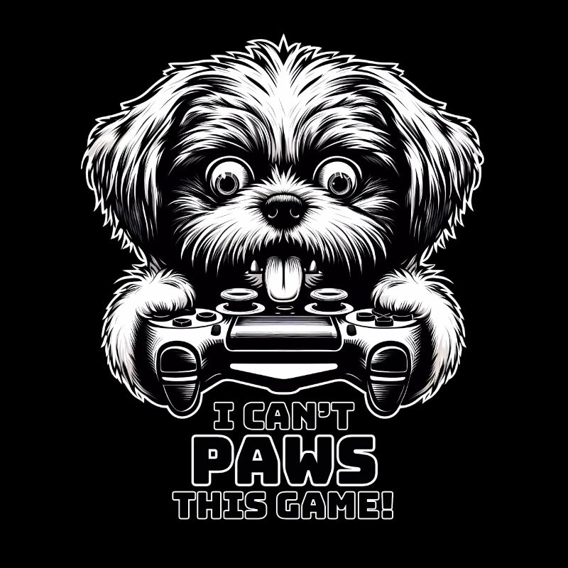 Crazy Shih Tsu chien gamefreak gamers