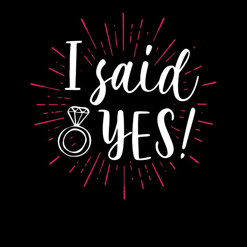 I say yes gift wedding application JGA