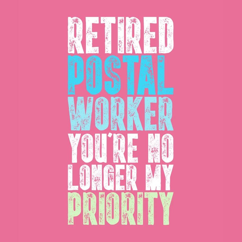 Retired Postal Worker Briefträger Rente Pension