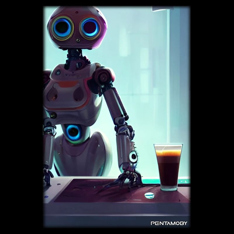 Robot Coffee Future Science Machine