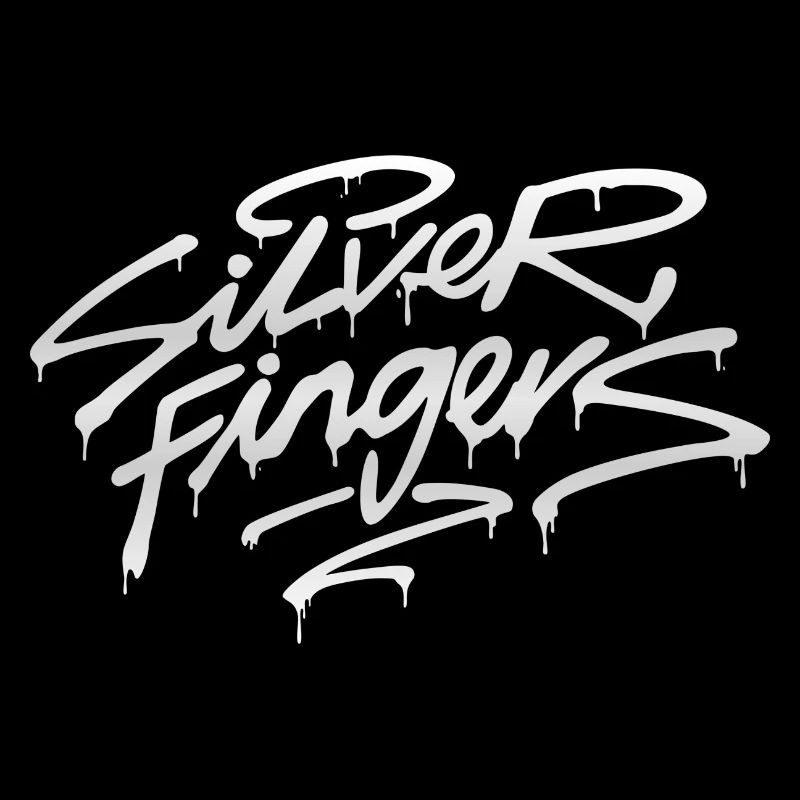 Silberne Finger