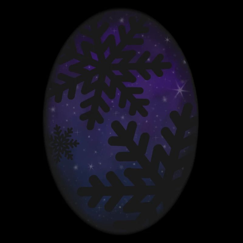 Snowflakes & Starry Sky