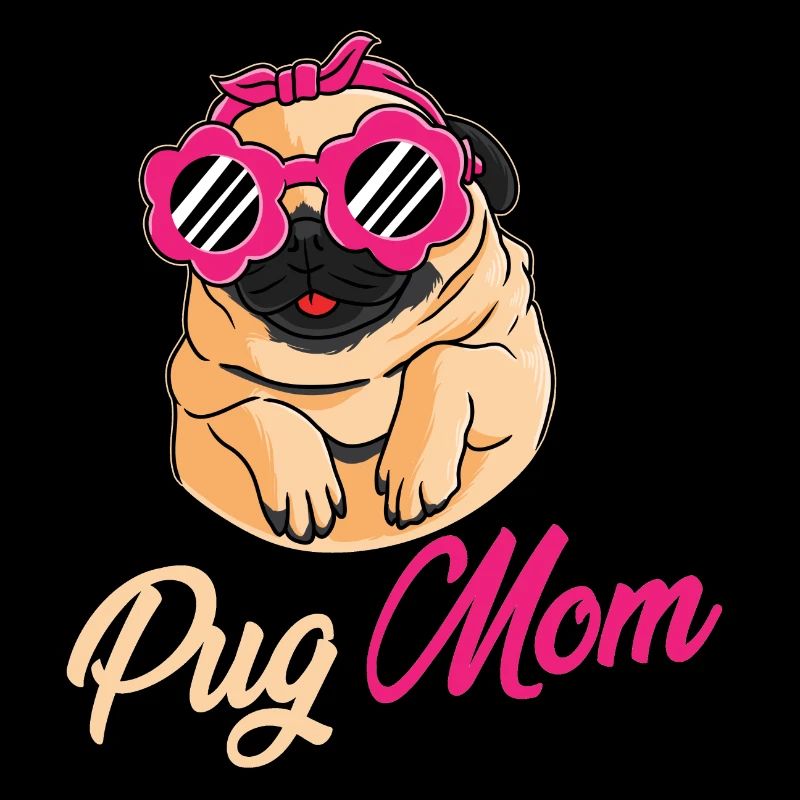 Pug mom
