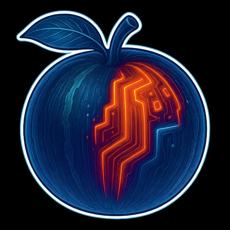 Melon Cyberpunk Design | Aspect fluo