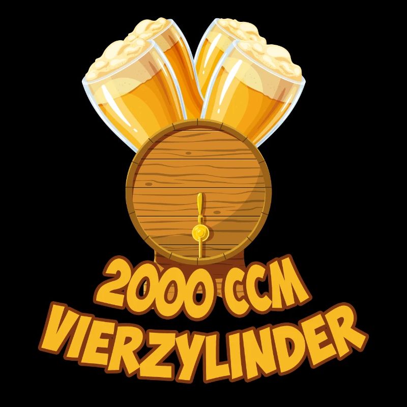 2000 ccm Vierzylinder Bier